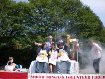 Parade Float in Action